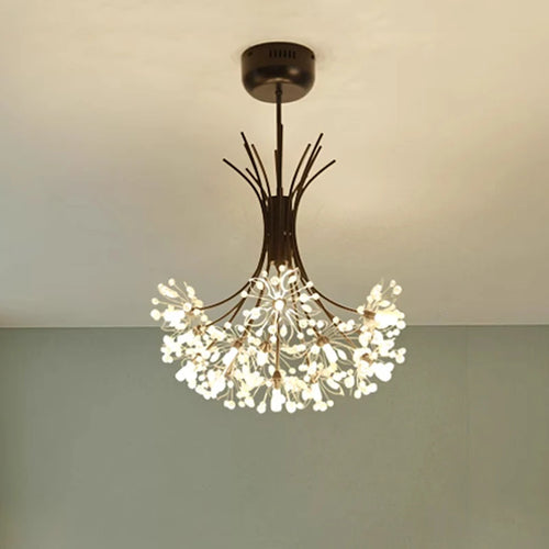 suspension décorative en forme de bouquet de cristal américain