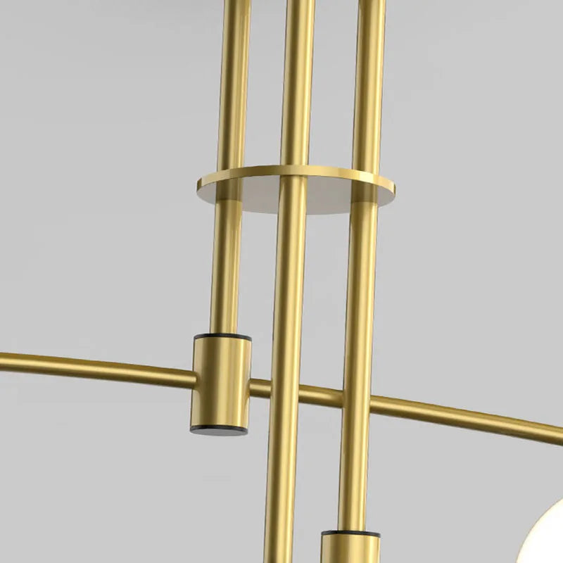 lustres en verre pour barre de suspension cuisine