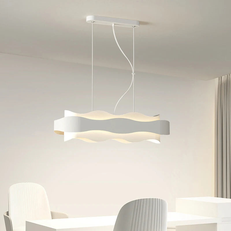 lampe led suspendue design moderne avec fil réglable