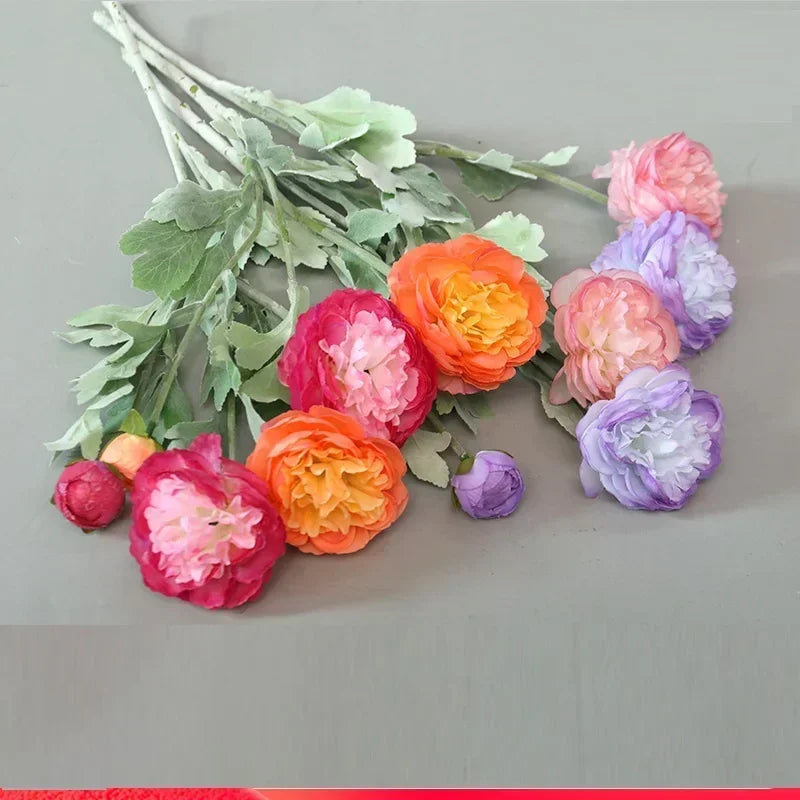 fleurs artificielles en soie pour décoration intérieure restaurant - vue 7 sur 12