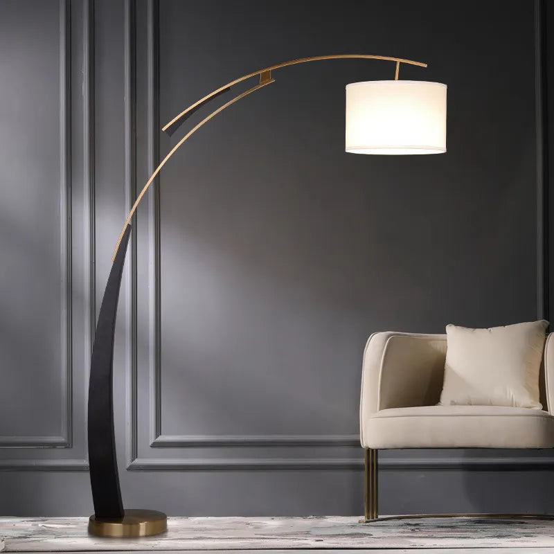 Lampadaire Moderne Design Nordique Grand Éclairage Intérieur - vue 4 sur 5