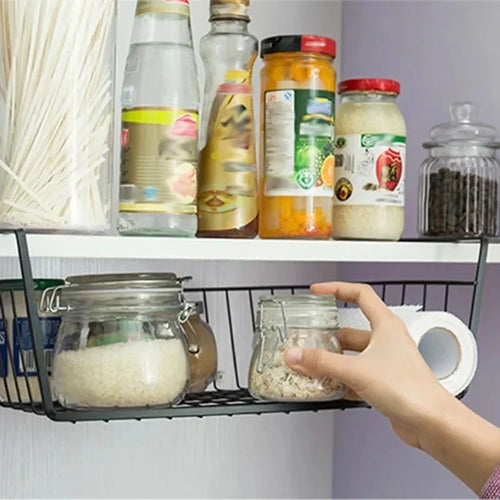 panier de rangement multifonction pour cuisine et bureau - vue 2 sur 12