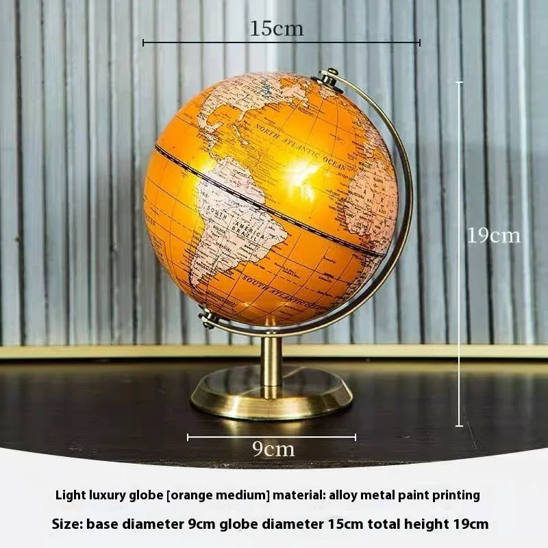 carte du globe rétro décoration éducative pour enfants et bureau - vue 5 sur 9