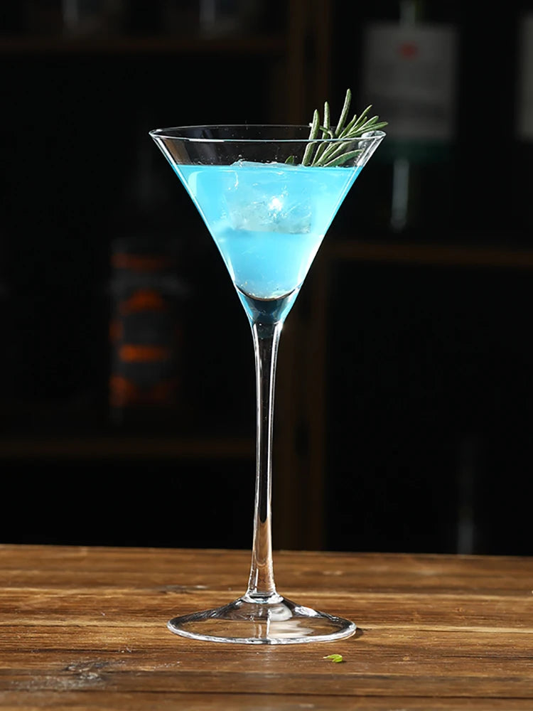 Ensemble 4 verres martini elegants en verre 130ml - vue 5 sur 6