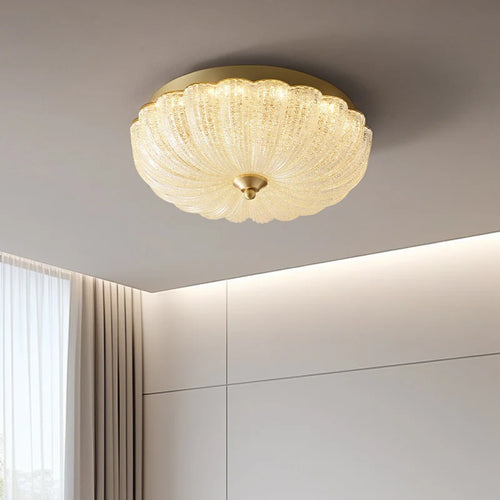Warm and romantic children's room bedroom ceiling lamp, cream air, master bedroom ceiling light - vue 8 sur 7