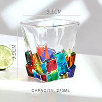 Verres cristal vintage style europeen 300 ml pinny