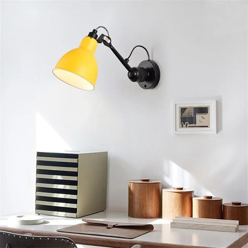 applique murale bras robotique luminaire design pour intérieur moderne - vue 3 sur 10