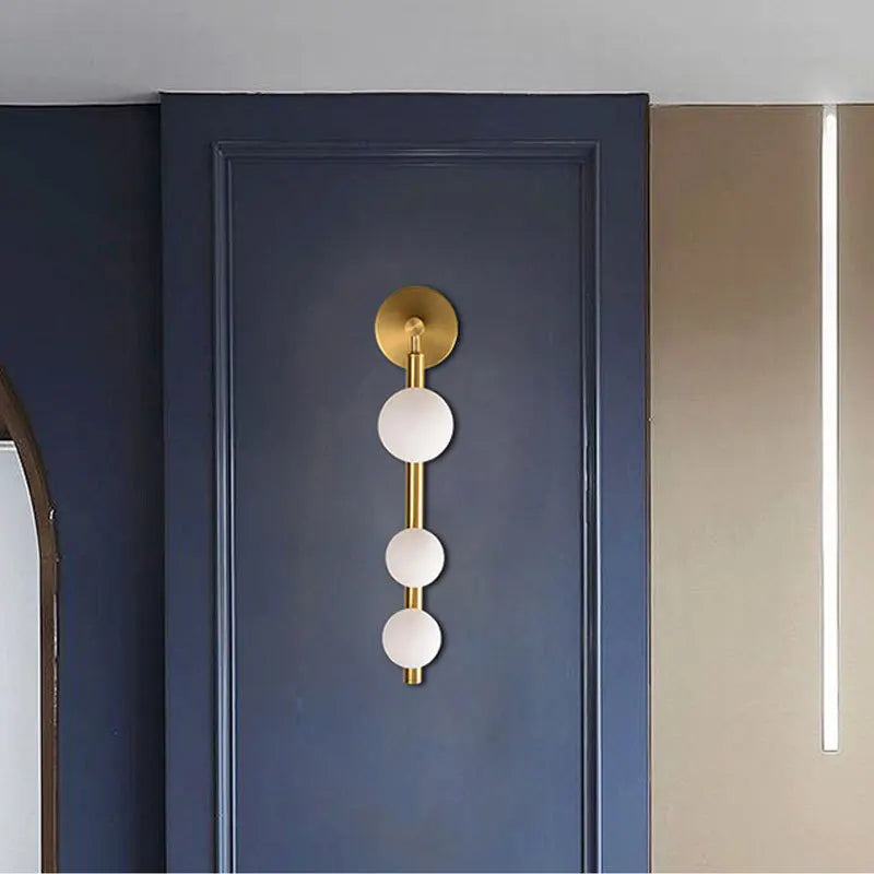 applique murale en verre décorée pour clubhouse villa - vue 6 sur 10