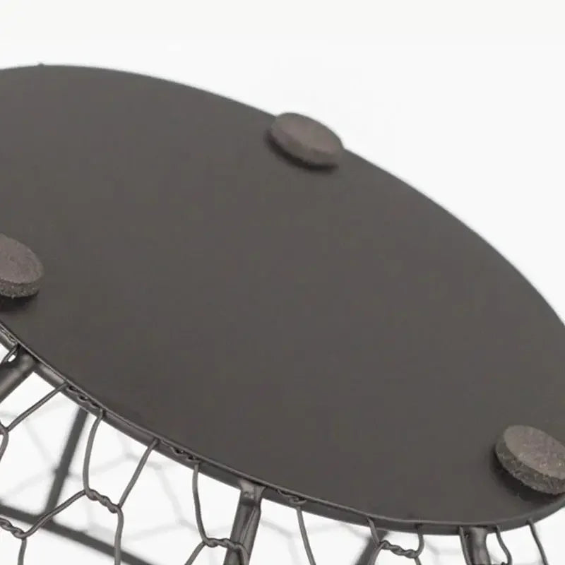 panier à œufs en métal pour rangement de cuisine et support pratique - vue 4 sur 5