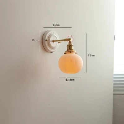 applique murale led iwhd nordique japonaise - vue 17 sur 23