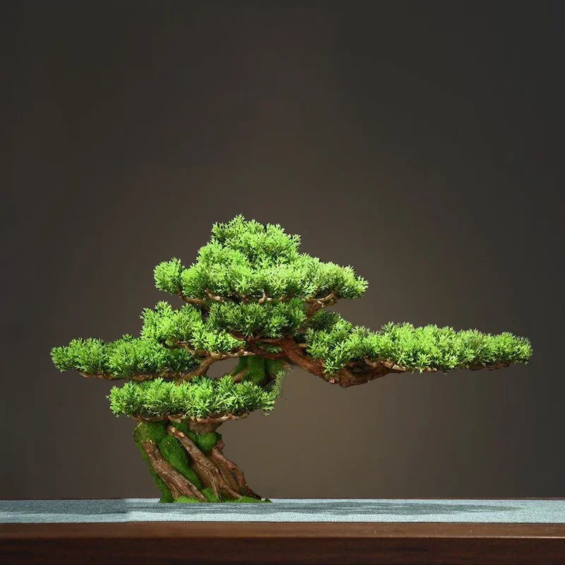 décoration intérieure faux arbre bonsaï style chinois pour intérieur et extérieur - vue 3 sur 22