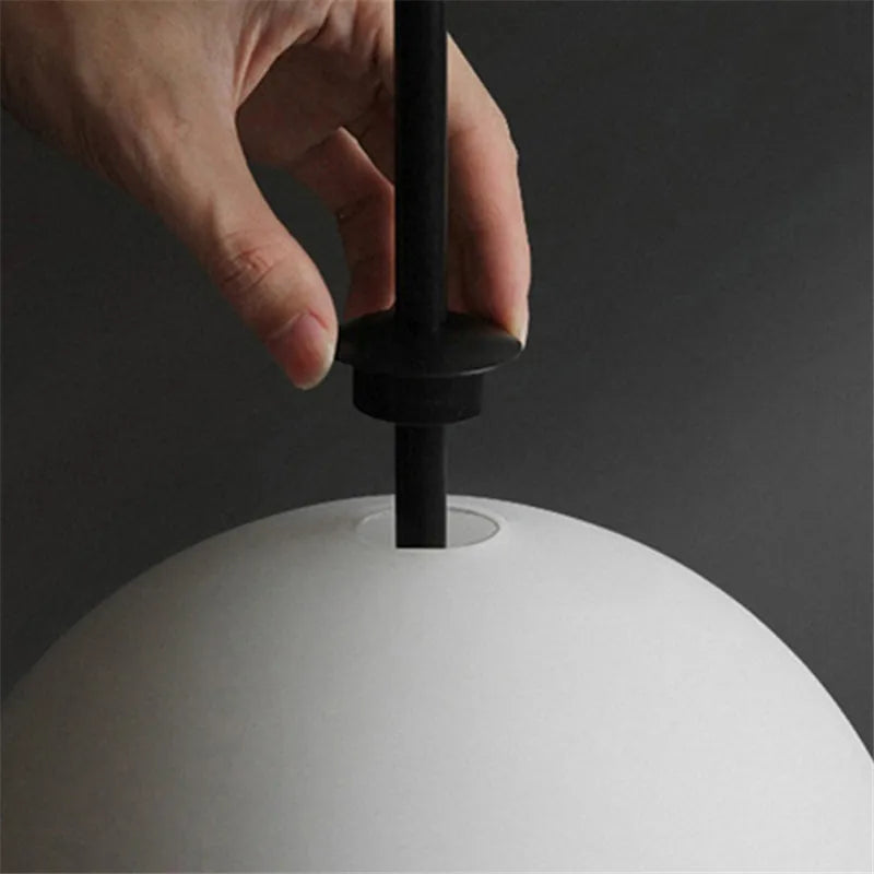 suspension en perles design pour décoration intérieure moderne - vue 6 sur 8