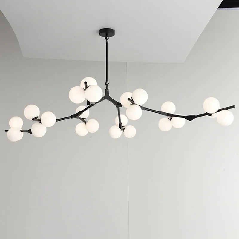 lustre moderne en verre design pour votre décoration intérieure - vue 3 sur 9