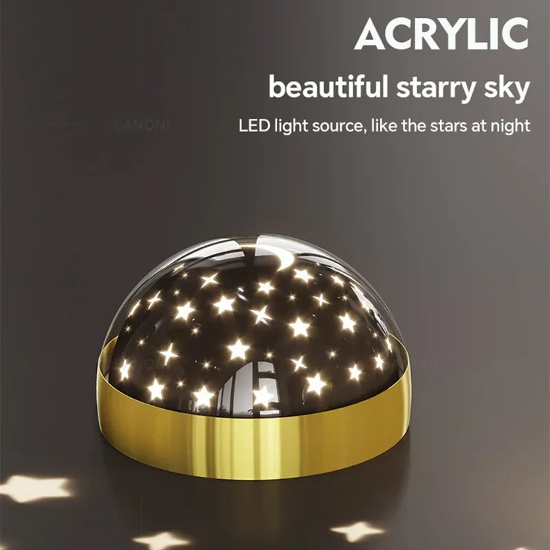 lustre led moderne nuage fleur éclairage ciel étoilé intérieur - vue 6 sur 18