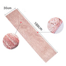 Chemin de table paillettes doré argent rose festif