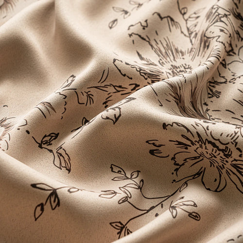 Rideau occultant floral moderne pour salon chambre - vue 5 sur 7