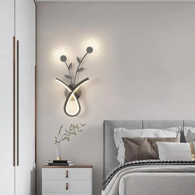 applique murale led moderne pour décoration intérieure élégante - vue 4 sur 23