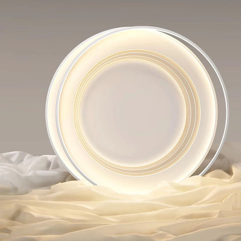 plafonnier moderne à leds télécommandé pour décoration intérieure - vue 7 sur 8