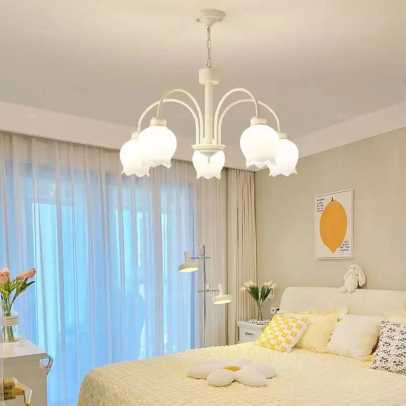 lustre moderne à LED pour éclairage intérieur élégant - vue 3 sur 11