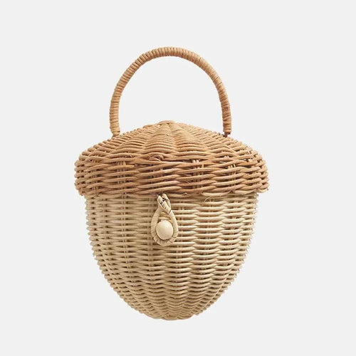 panier en rotin pour enfants organisateur pique-nique jouets et articles divers