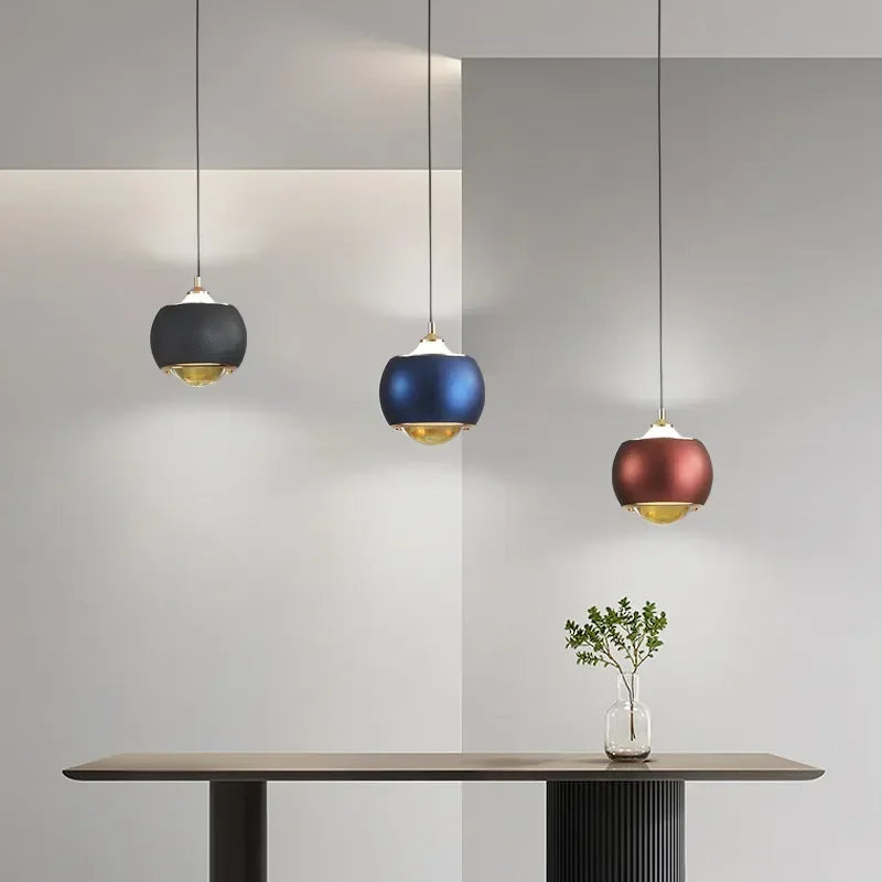 Nordique LED Suspension Lumière Personnalité Moderne Hôtel Bar Restaurant Lustre Salon Chambre Canapé TV Fond Suspension