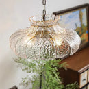 lustre nordique en verre pour décoration moderne intérieure