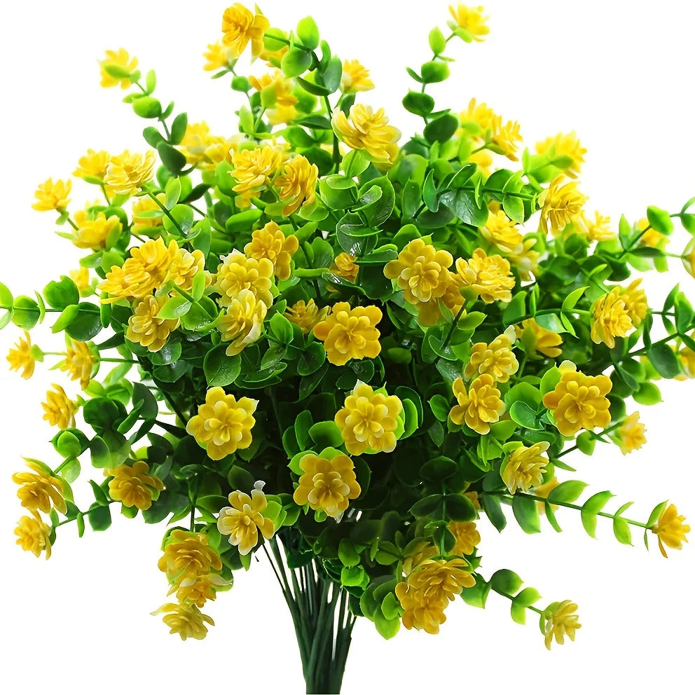 fleurs artificielles résistantes aux uv pour extérieur et jardin - vue 9 sur 12