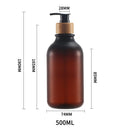 flacon pompe rechargeable pour shampoing et gel douche