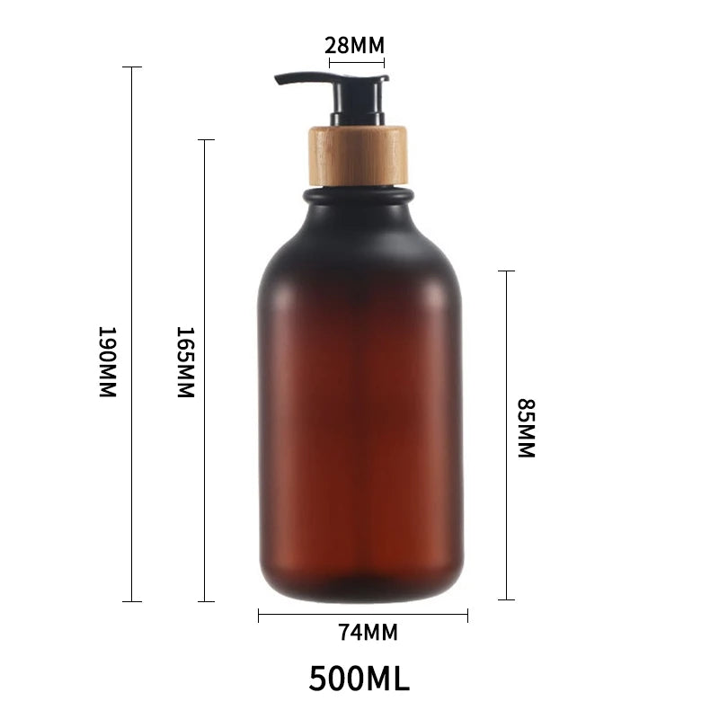 flacon pompe rechargeable pour shampoing et gel douche - vue 32 sur 33