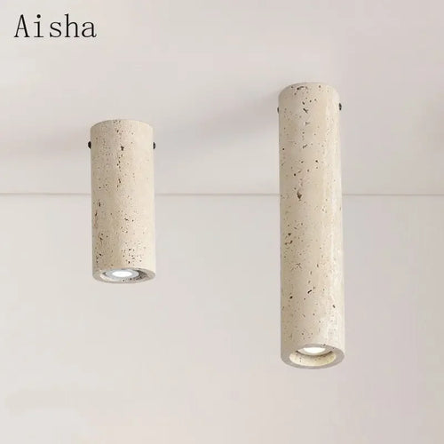 plafonnier cylindrique japonais style minimaliste rétro créatif