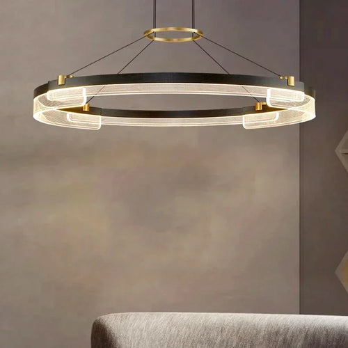lustre minimaliste nordique en acrylique pour décoration moderne