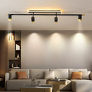 Lustre noir Led moderne intérieur