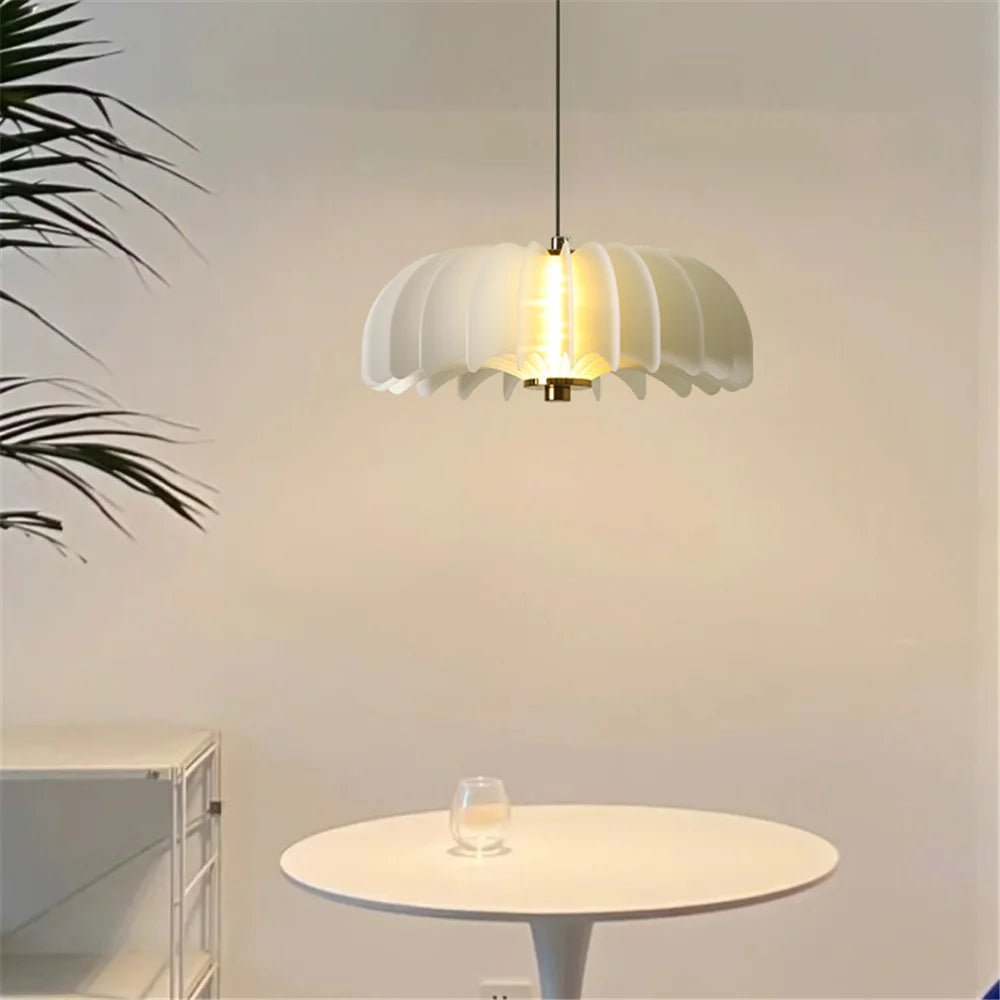 lustre à led citrouille design postmoderne pour décoration intérieure - vue 5 sur 9