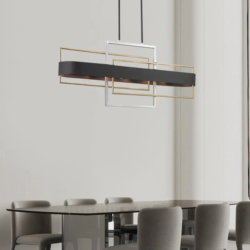 lustre d'art nordique pour bar restaurant et salon de beauté - vue 2 sur 5