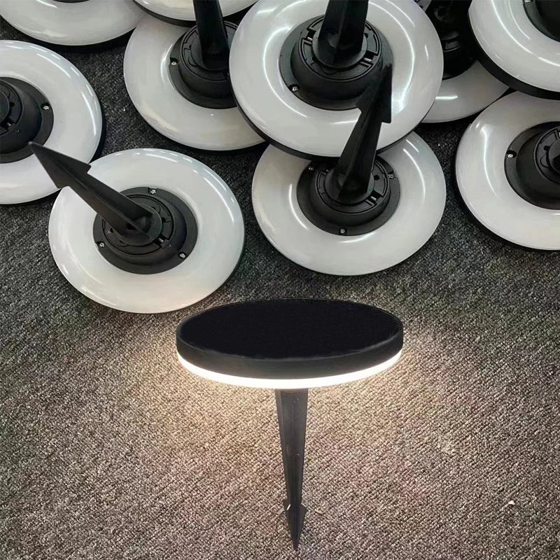 lampe de jardin led étanche éclairage extérieur décoratif en aluminium - vue 5 sur 8