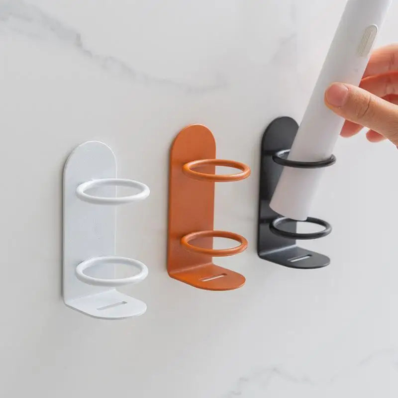 support mural pour brosse à dents et rasoir sans perçage - vue 5 sur 9