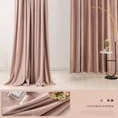 Rideau occultant style retro pour grandes fenetres salon
