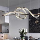 lustre moderne design cristal pour salle à manger éclairage intérieur