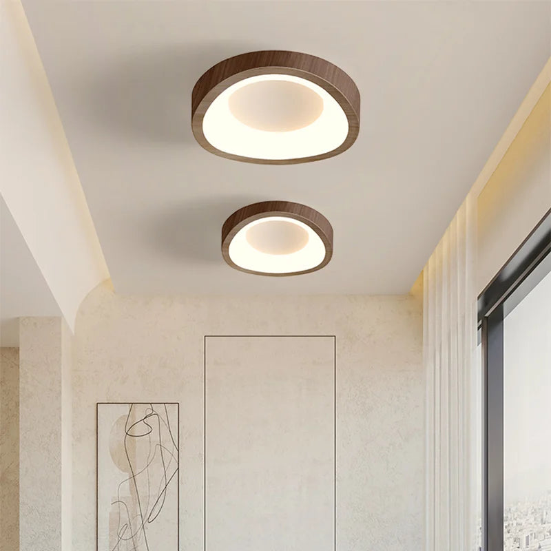 plafonnier led nordique lustre de plafond luminaires décoration intérieure - vue 6 sur 30