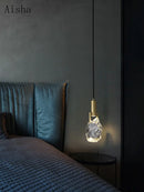 suspension en cristal de luxe pour décoration intérieure élégante