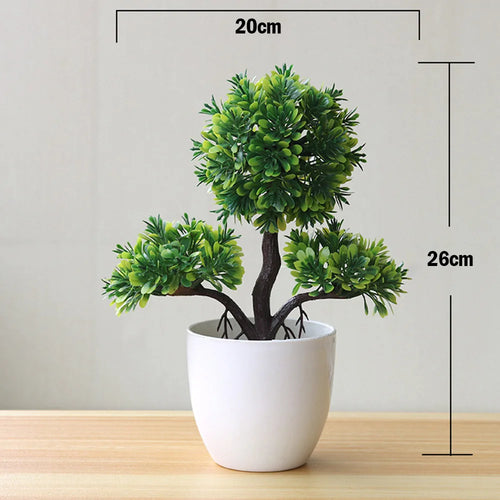 plantes artificielles décoratives bonsaï pour mariage et Halloween