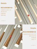 suspension led moderne pour escalier duplex nordique