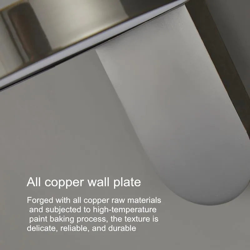 applique murale en cuivre design moderne et épuré - vue 5 sur 8