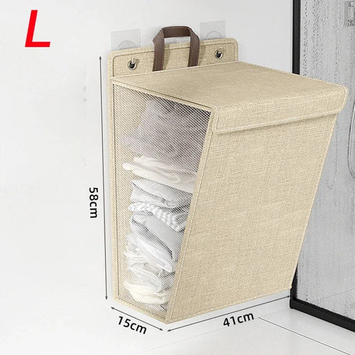 panier à linge pliable multifonctionnel pour rangement et tri