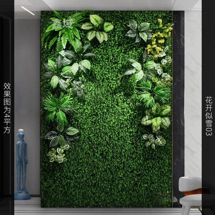 mur végétal artificiel pour décoration extérieure et aménagement paysager - vue 26 sur 30