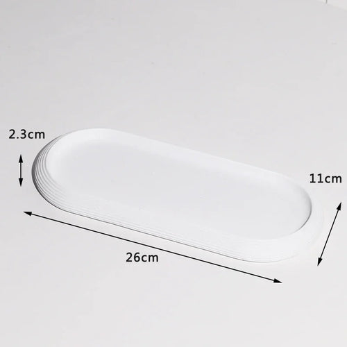 kit moderne d'accessoires de salle de bain en sable et gravier - vue 8 sur 18