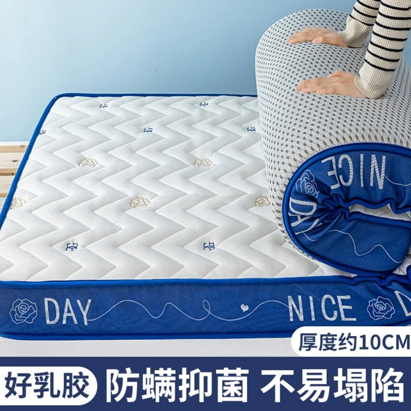 matelas en mousse à mémoire de forme pliable épais et chaud - vue 6 sur 9
