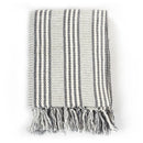Plaid coton chevrons doux confortable pour salon chambre