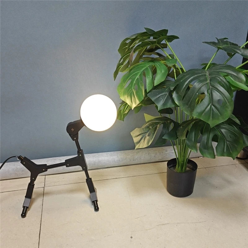 lampadaire moderne en fer design créatif pour décoration nordique - vue 4 sur 7