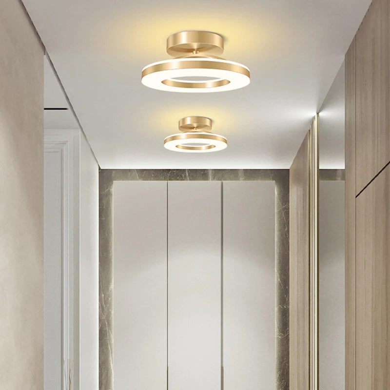 plafonnier moderne à leds pour décoration intérieure